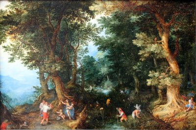 The Mocking of Latona by Pieter Bruegel the Elder